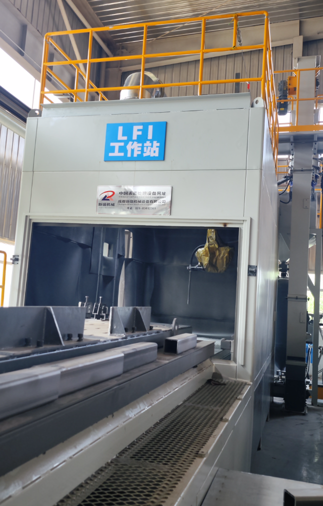 滨海大口径喷砂机 适合大型工件处理